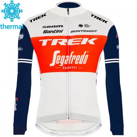Maillot vélo 2020 Trek-Segafredo Hiver Thermal Fleece N001